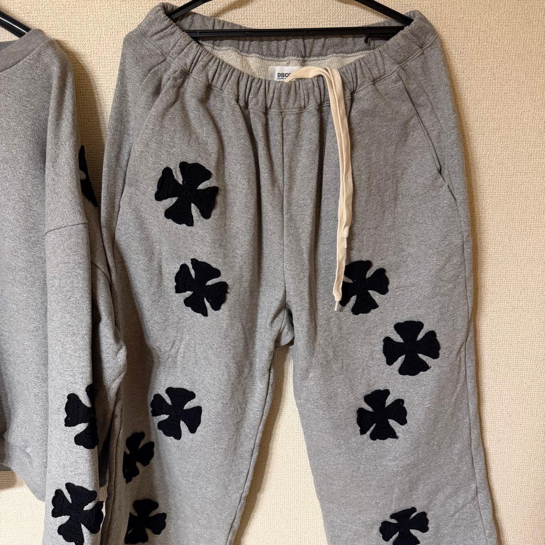 パンツ DISCOVERED IRON CROSS CROCHET SWEAT