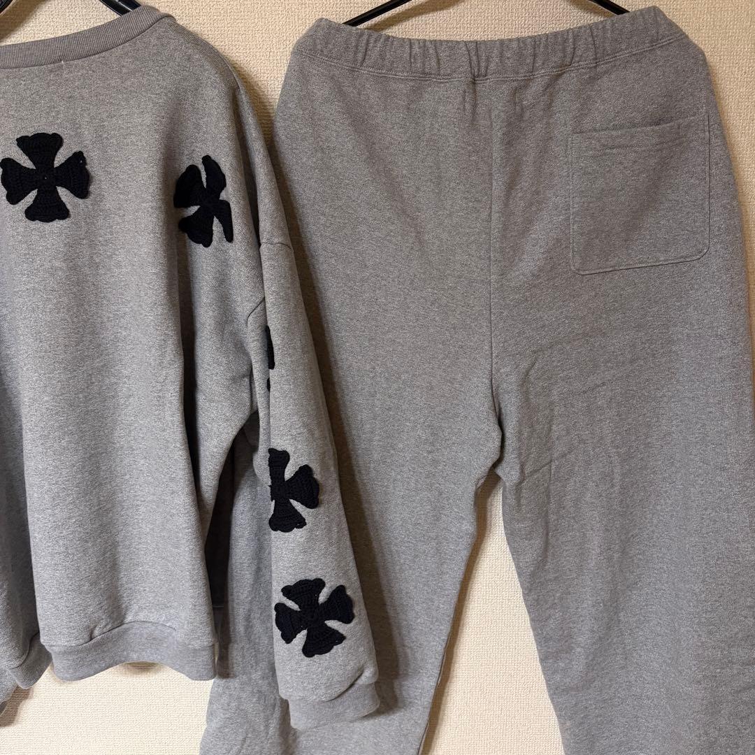 パンツ DISCOVERED IRON CROSS CROCHET SWEAT