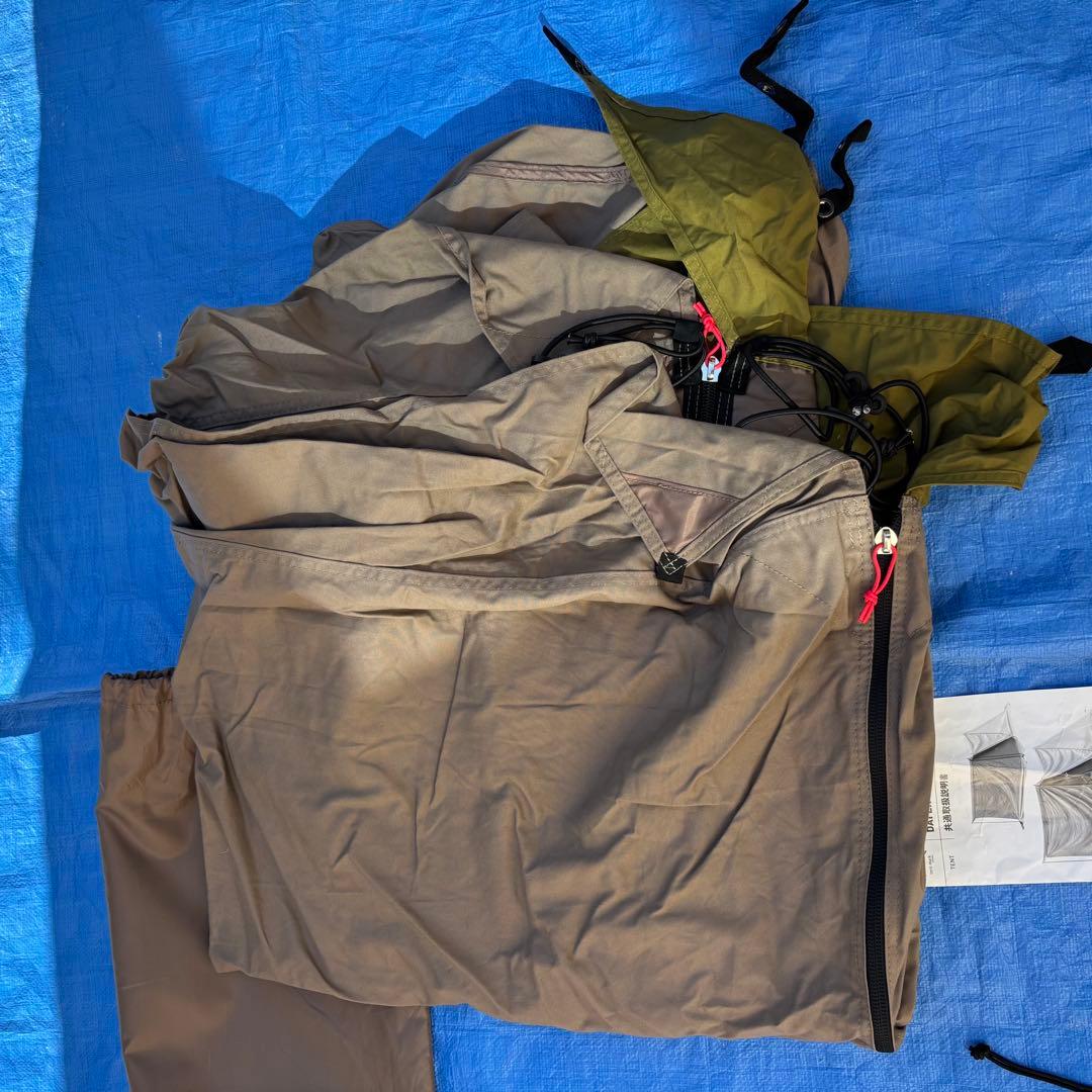 美品　tent-Mark ENMAKU NO ZENMAKU 炎幕の前幕