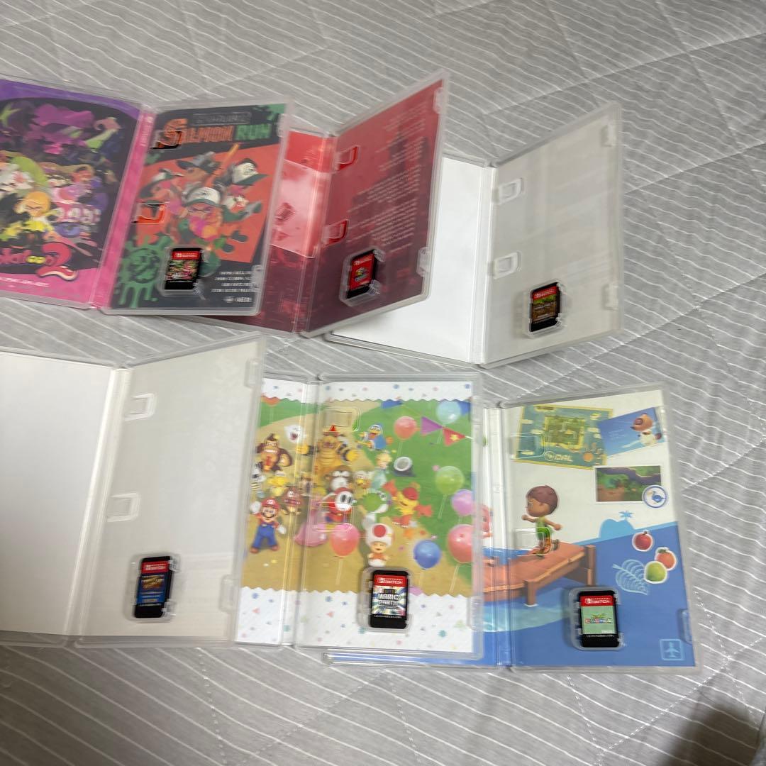 Nintendo Switchカセット6個