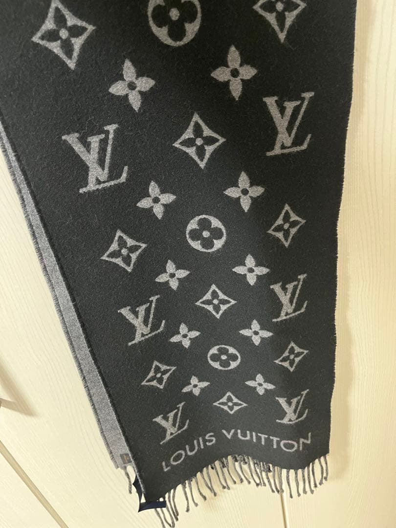 ルイヴィトン　マフラー　モノグラム　極美品
