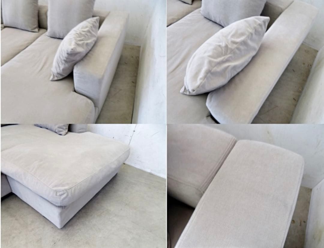 ①BoConceptボーコンセプト Cenova セノーバ カウチソファ