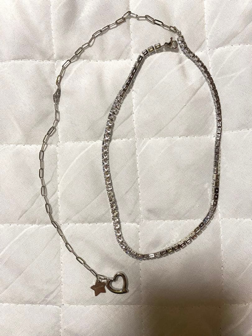 [新品]BLEU FUME ブルーヒュメ ロングテニスネックレス