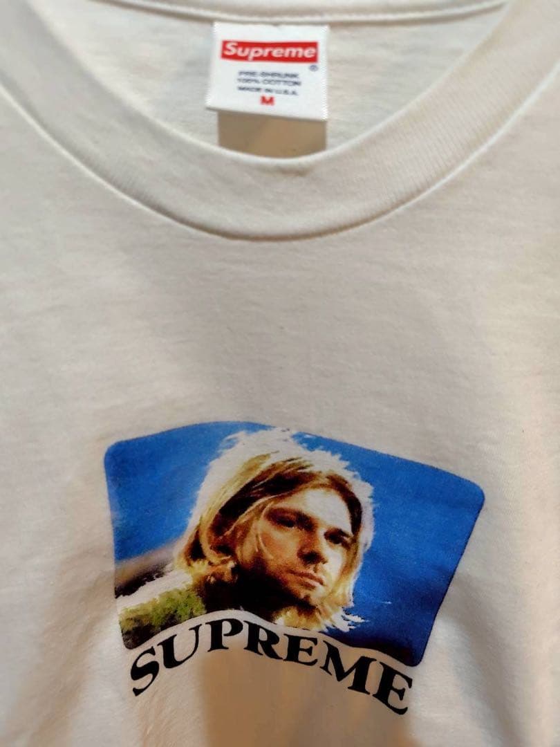 suphi様 Supreme Tシャツ ホワイト  Cobain Tee