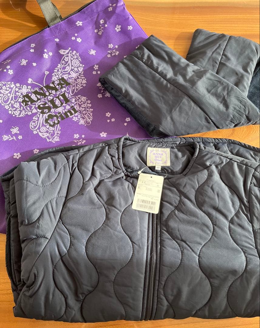 【アナスイミニ】150❤︎新品❤︎ コート＆マフラー＆ワンピース＆ニットセットアップ