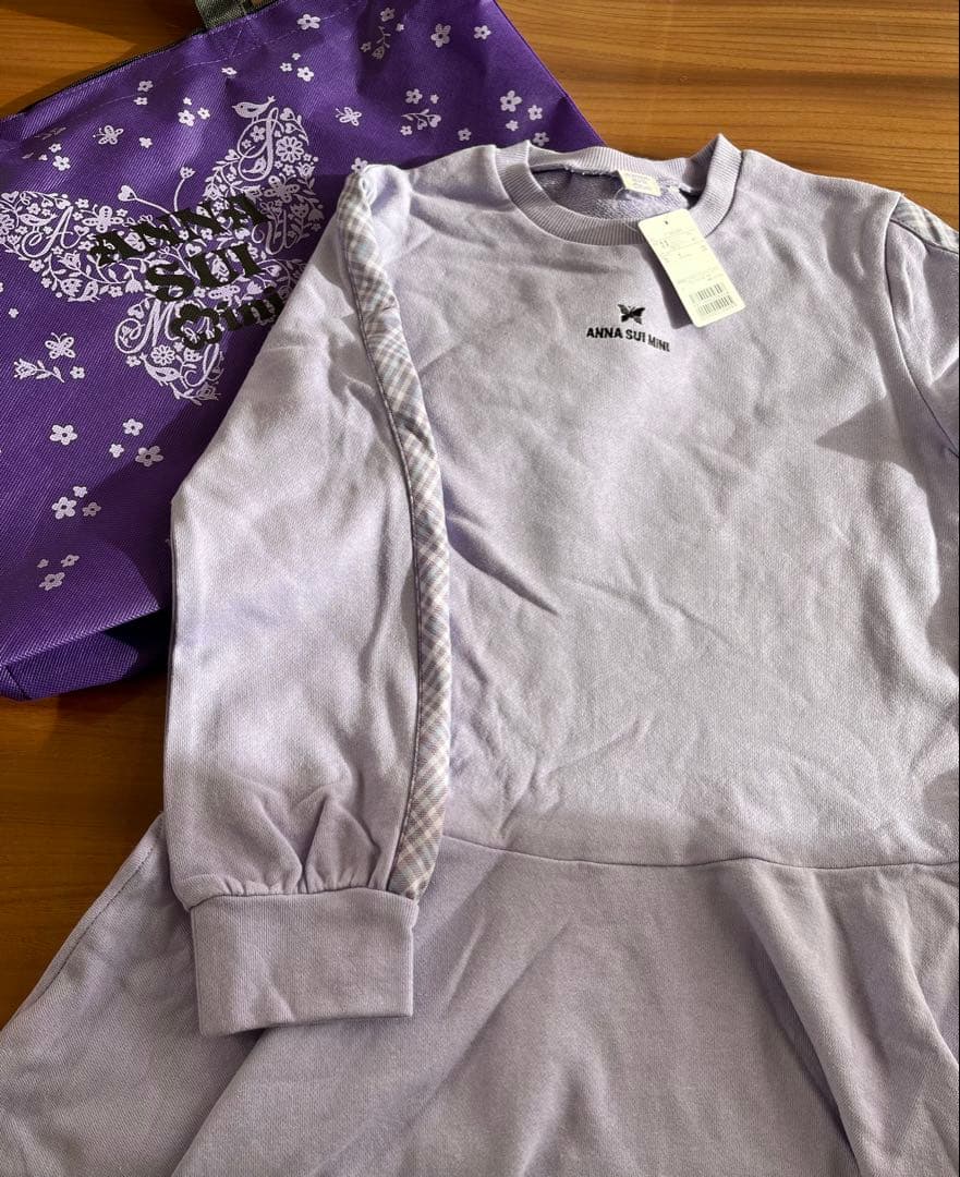 【アナスイミニ】150❤︎新品❤︎ コート＆マフラー＆ワンピース＆ニットセットアップ