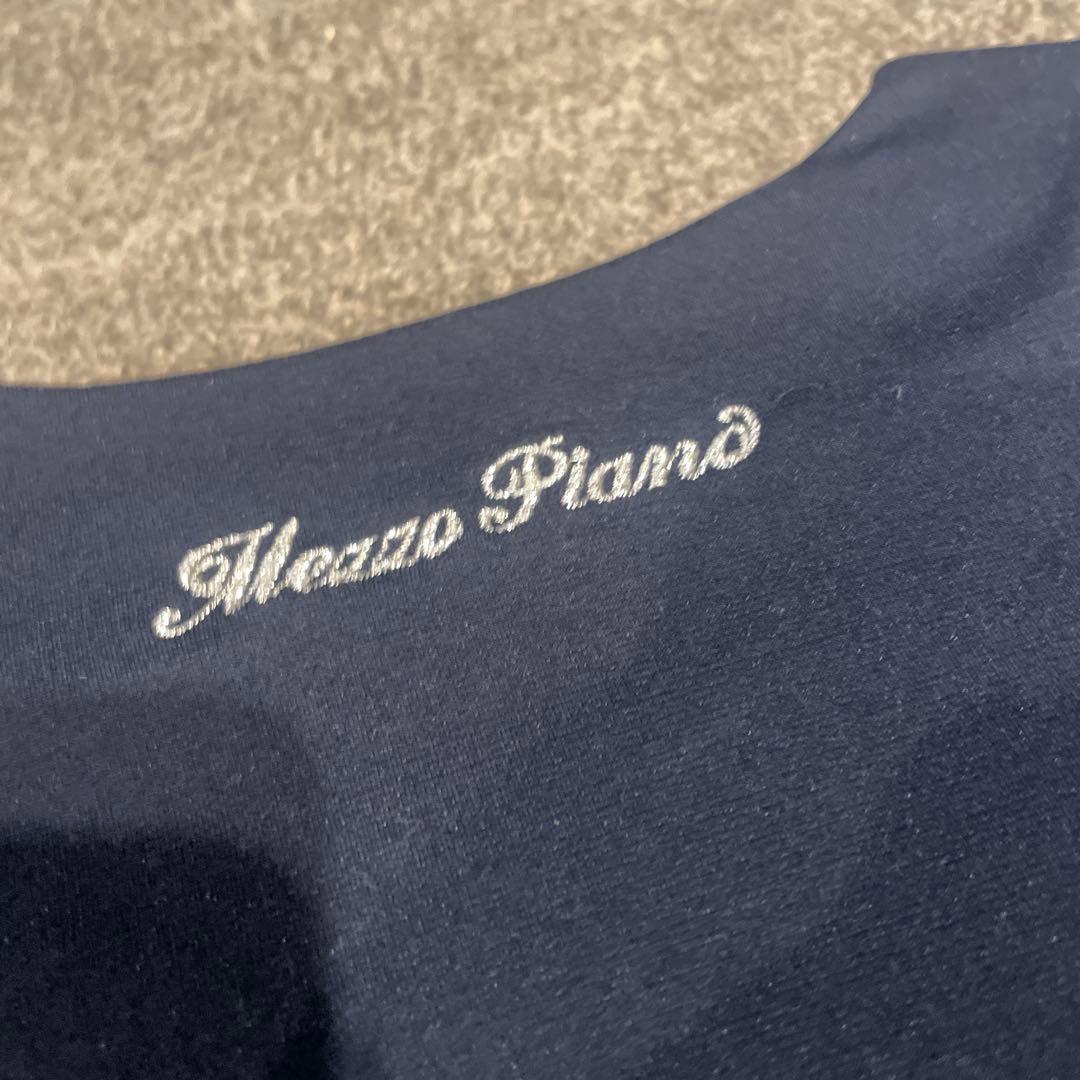 mezzopiano 花モチーフ　ノーカラージャケット　120