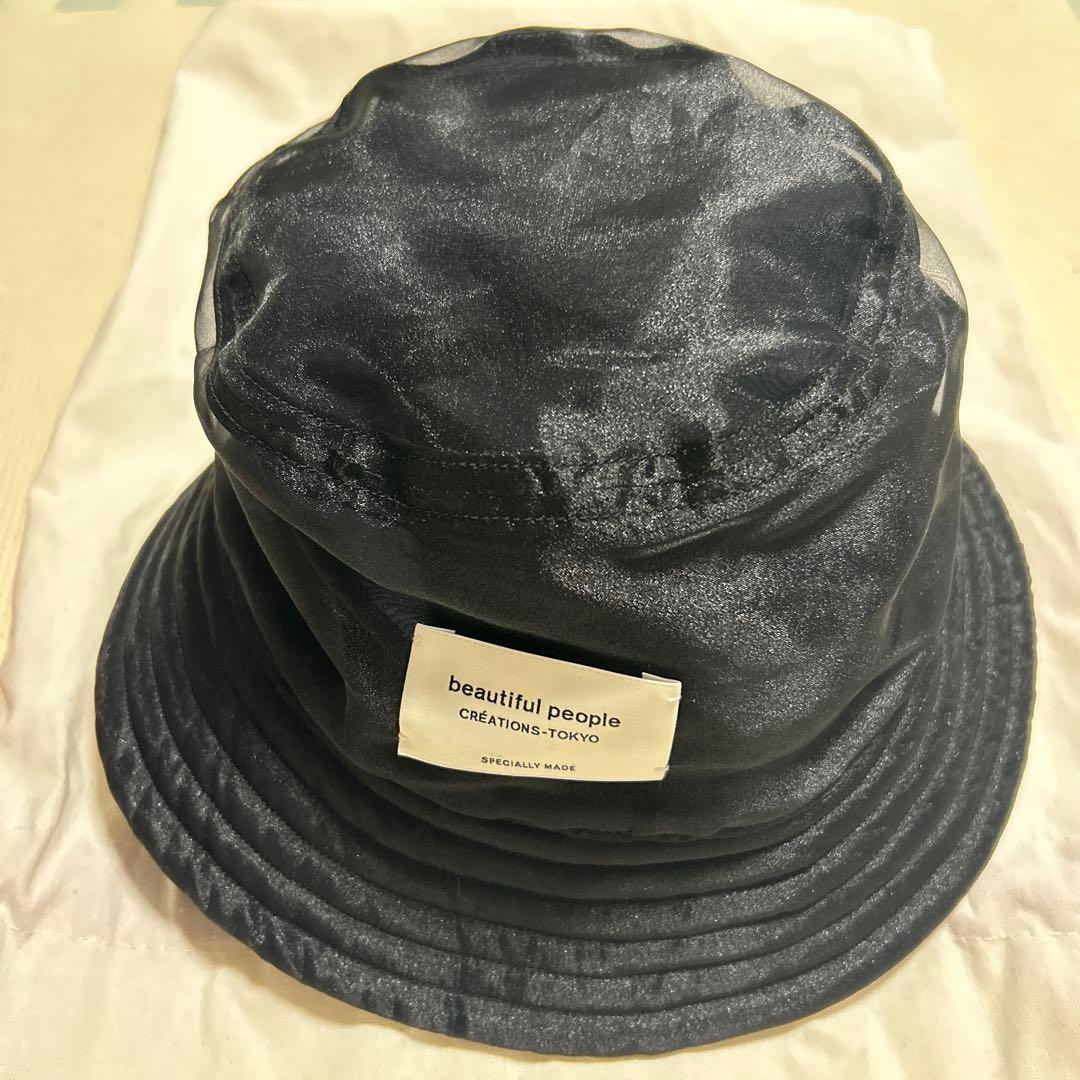 beautiful people ブラック バケットハット