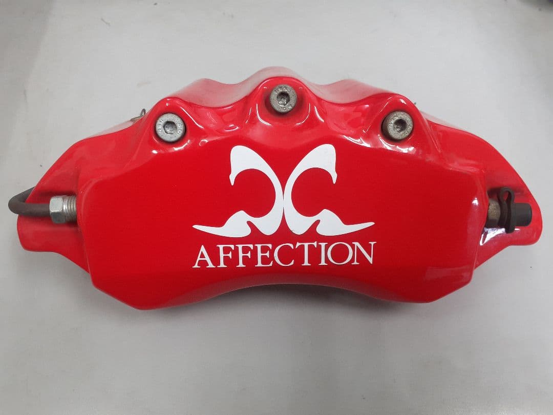プリウス30　AFFECTION レッドブレーキキャリパーカバー 4個セット