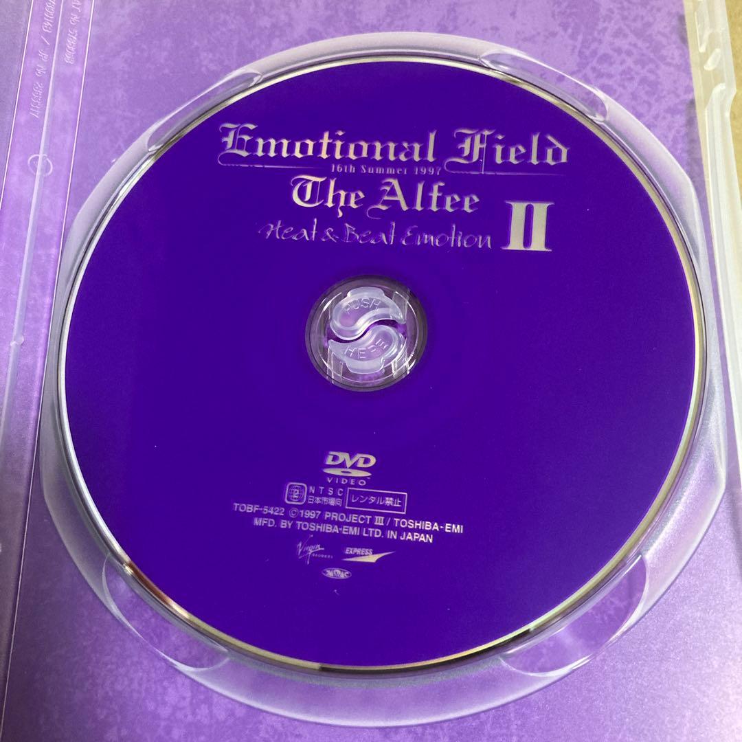 THE ALFEE DVD Emotional Field Ⅰ,Ⅱ