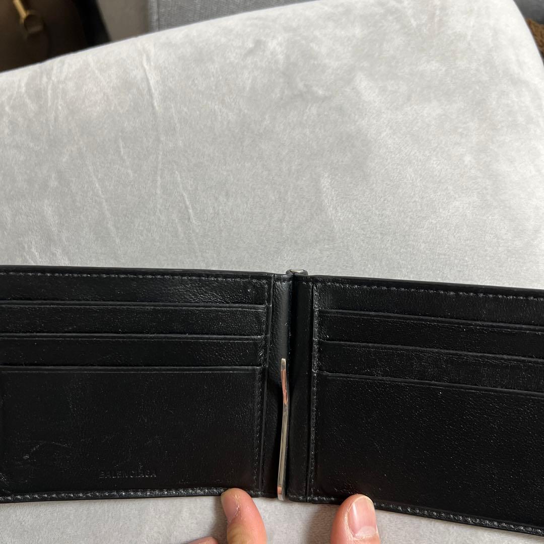 バレンシアガ　財布型マネークリップ