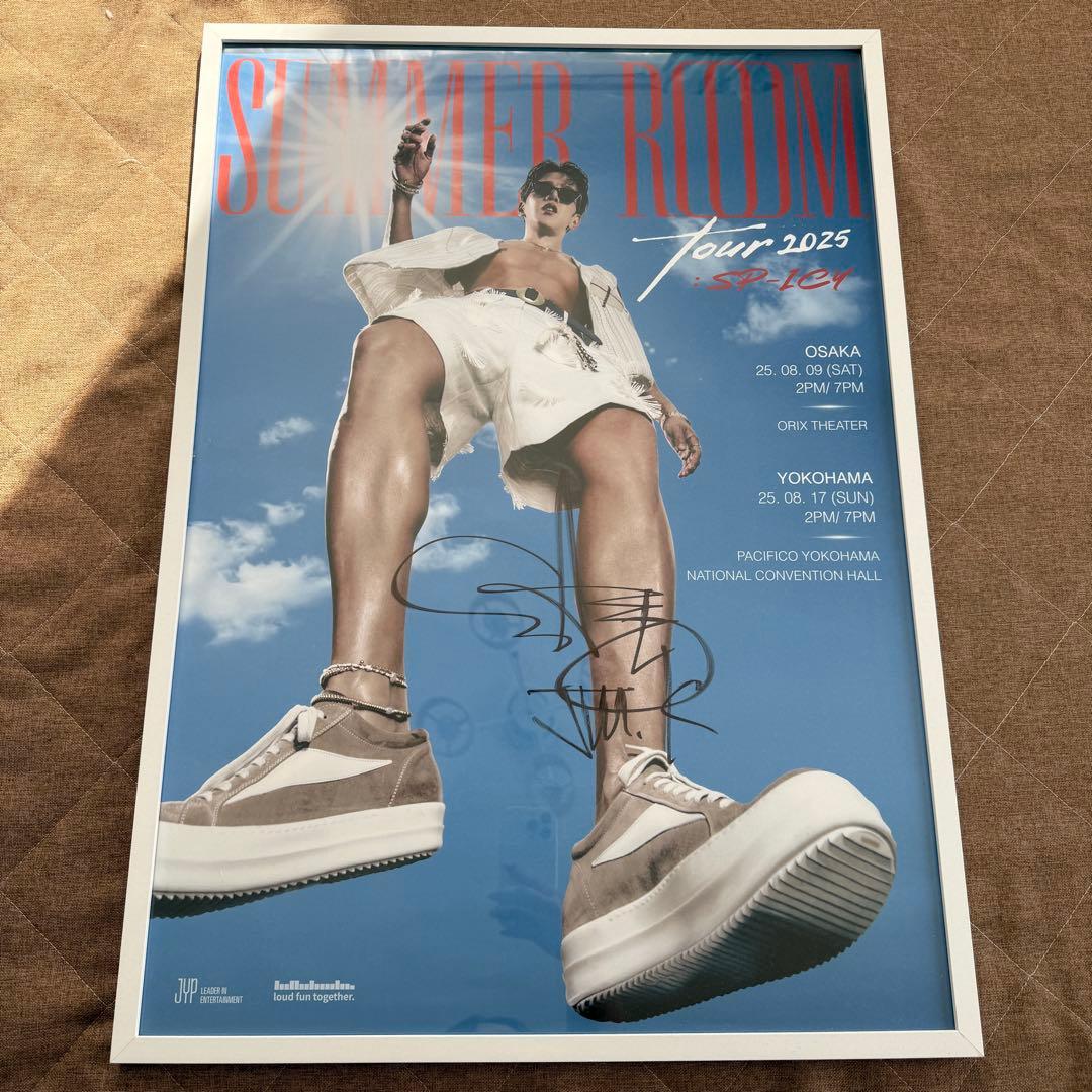 非売品！Jun.kサイン入りポスター