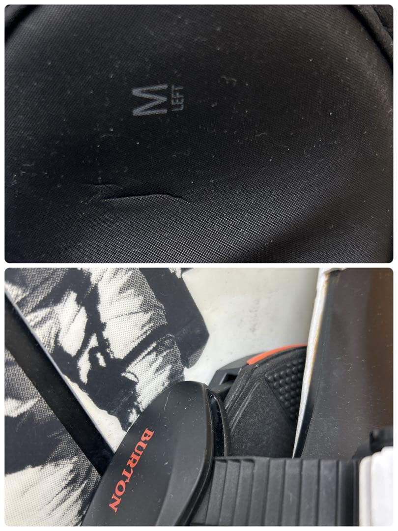 中古品　BURTON PROCESS 157cmバイン付き(A-04)