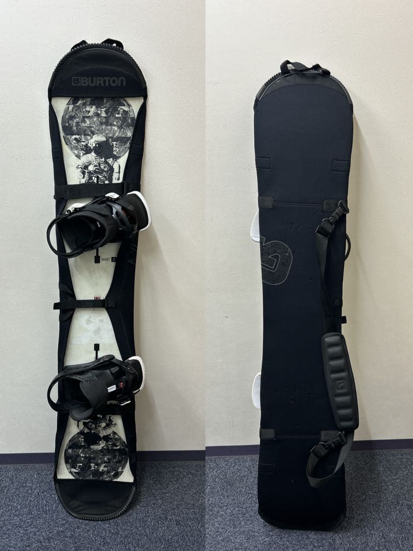 中古品　BURTON PROCESS 157cmバイン付き(A-04)