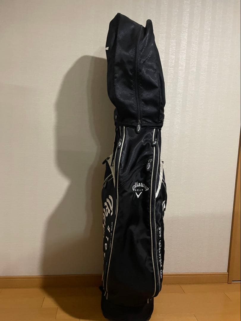 Callaway キャディバッグ 黒/白