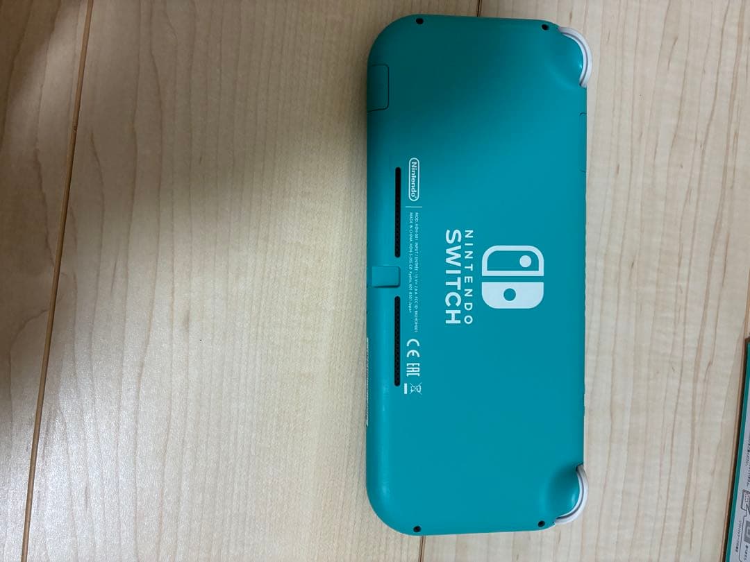 Nintendo Switch Lite ターコイズ 本体　外箱、純正充電器付き