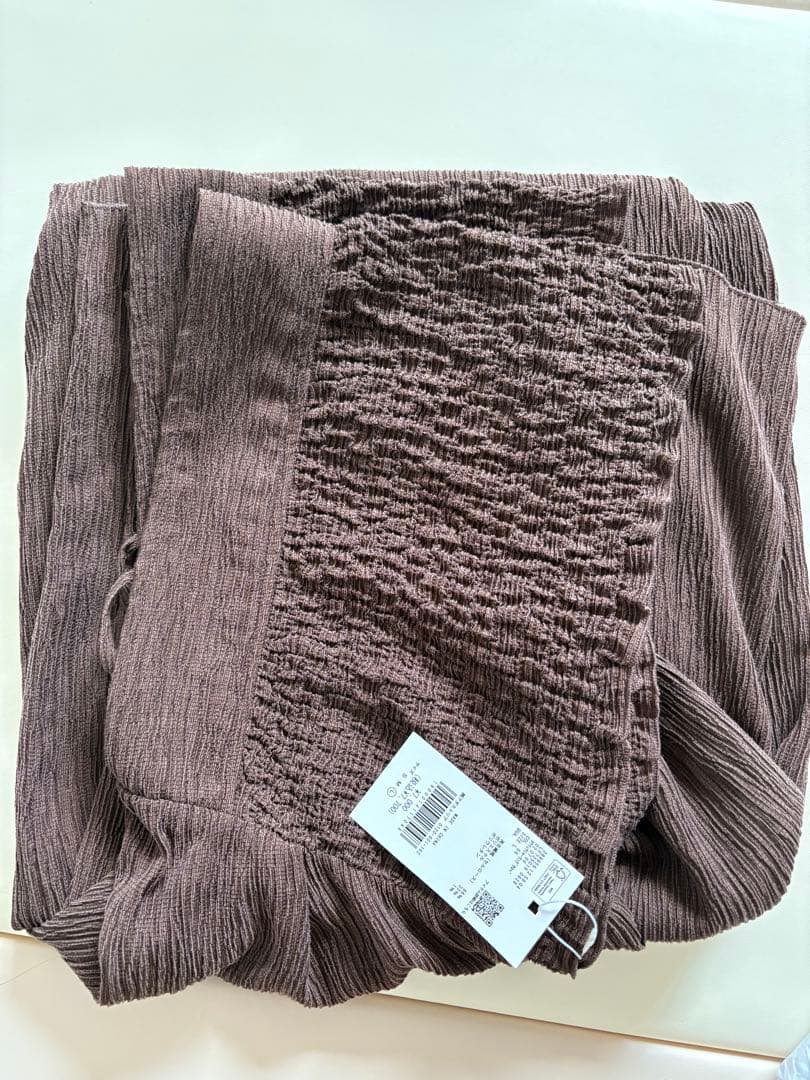 ローリーズファーム ヨウリュウシャーリングサロペット ブラウン