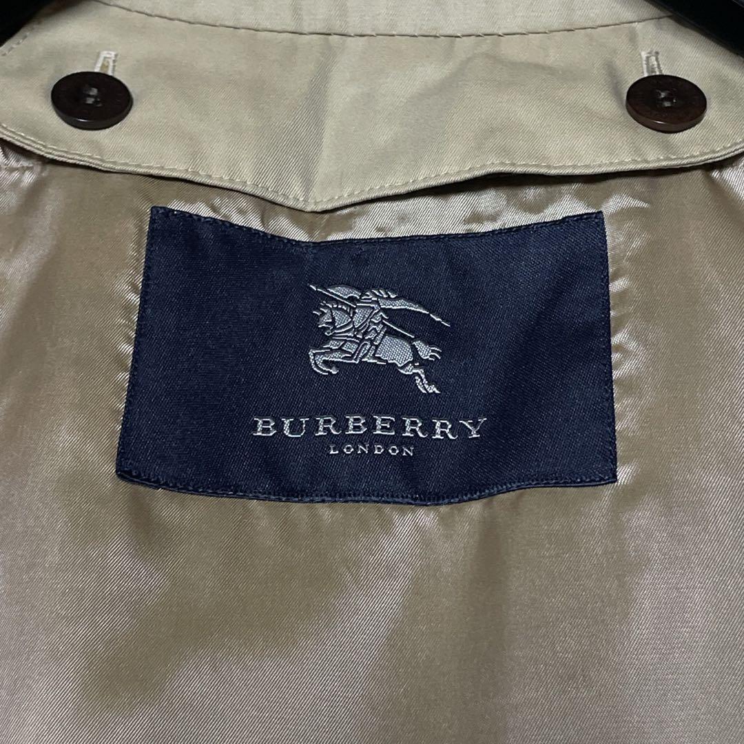 極美品●バーバリーロンドン トレンチコート ノバチェック ライナー ベルト L