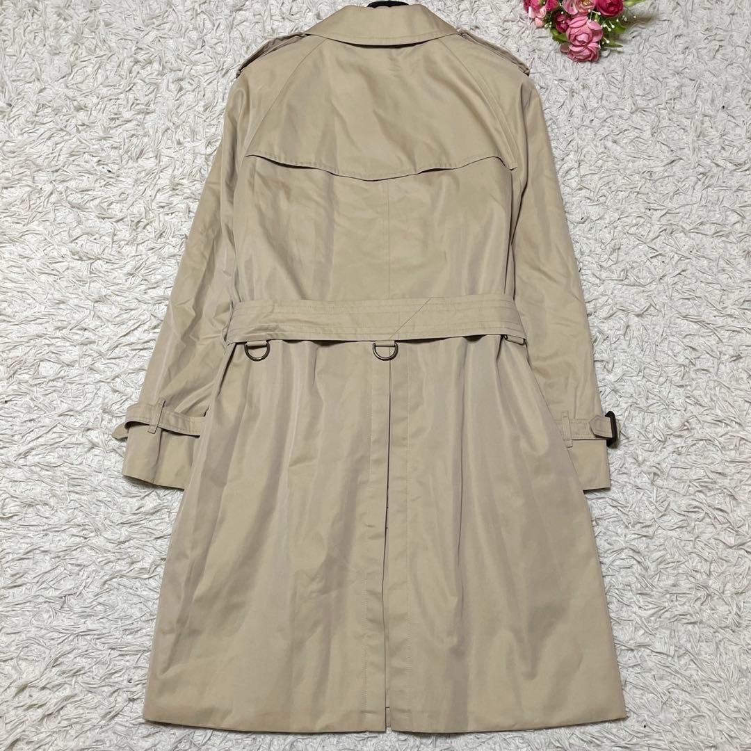 極美品●バーバリーロンドン トレンチコート ノバチェック ライナー ベルト L