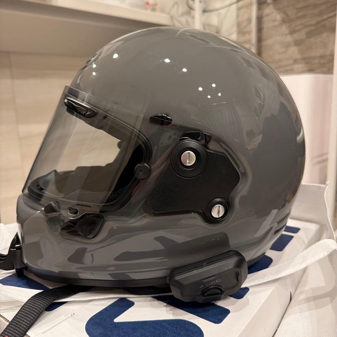 【インカム付き】Arai Rapide Neo フルフェイスヘルメット グレー