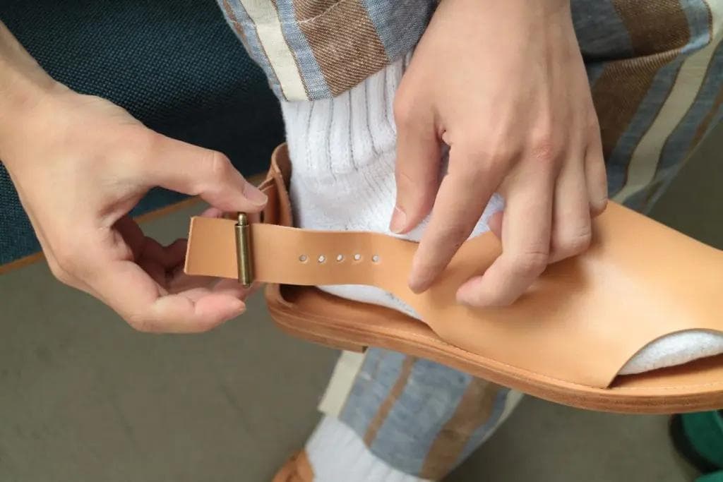 た*ん様 HED MAYNER LEATHER SANDALS 41