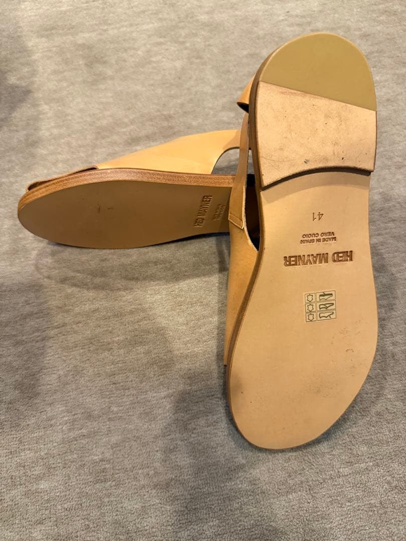 た*ん様 HED MAYNER LEATHER SANDALS 41