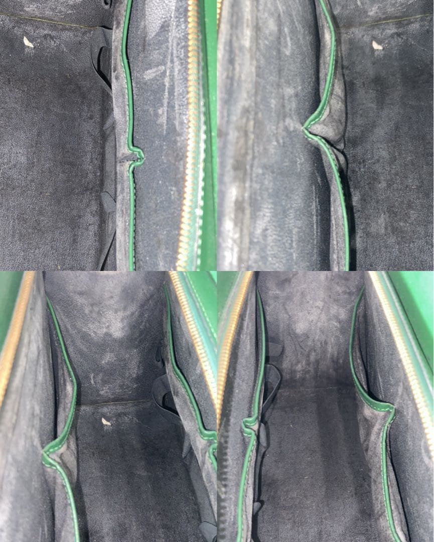 ルイヴィトン ビジネスバッグ エピ リヴィエラ レザー　緑　チャーム