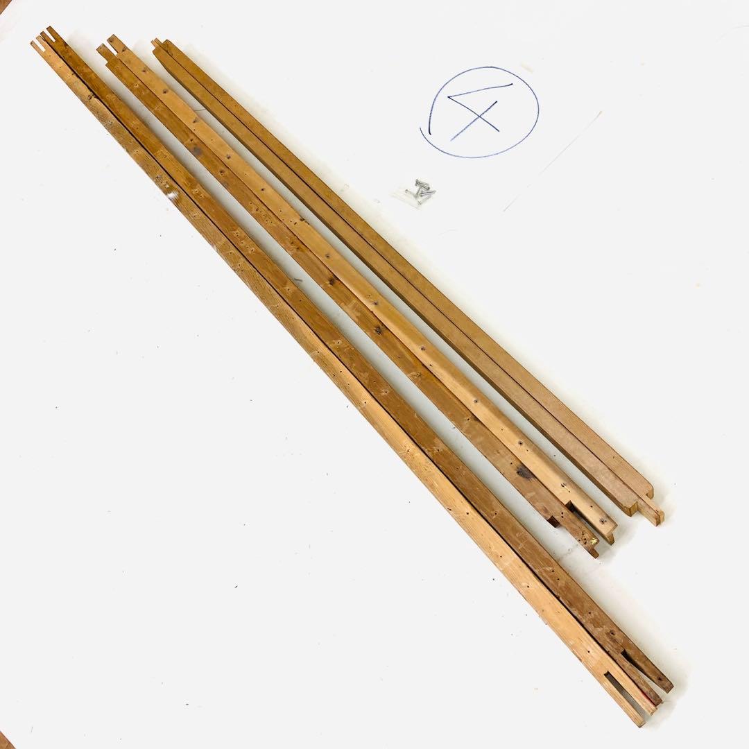 絵画用 木枠 キャンバス枠 F100号 杉材 KISO刻印 良品 送料込み ④