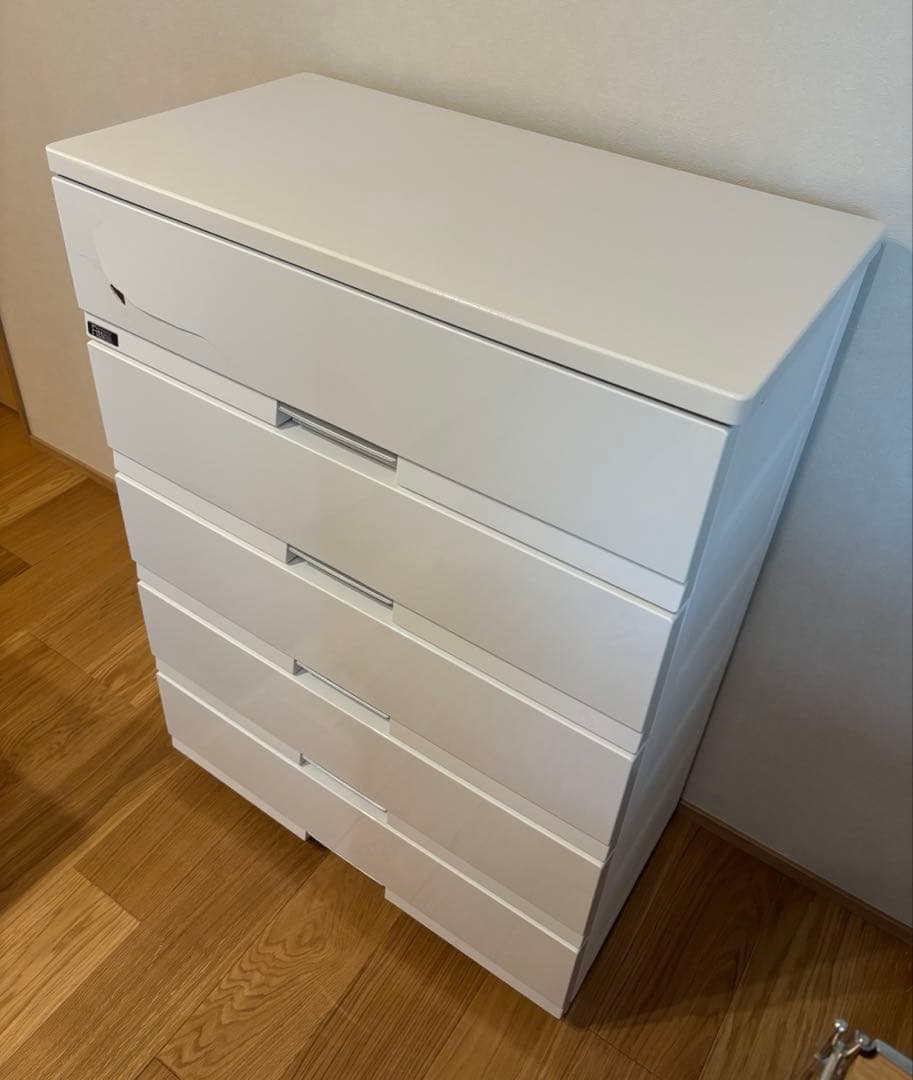 【フィッツプラス】プレミアム 5段 セラミックホワイト