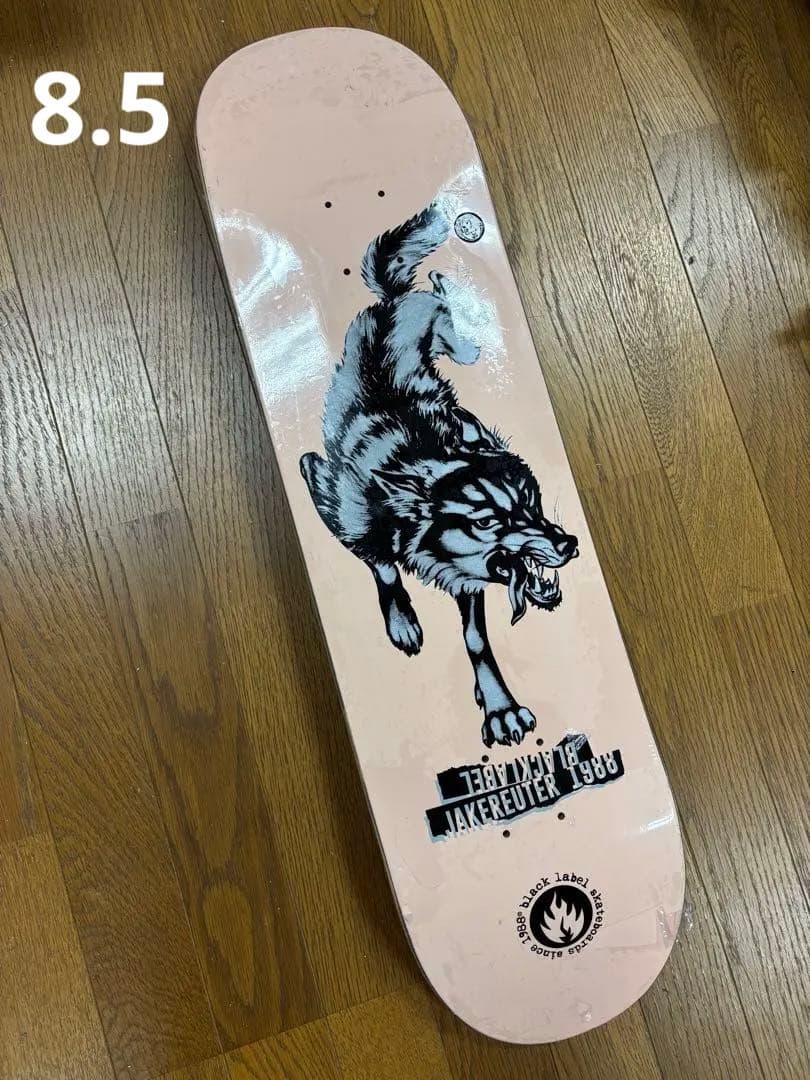 スケートボード デッキ BLACKLABEL 8.5インチ
