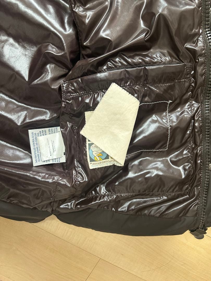 MONCLER ダウンベスト ダークブラウン