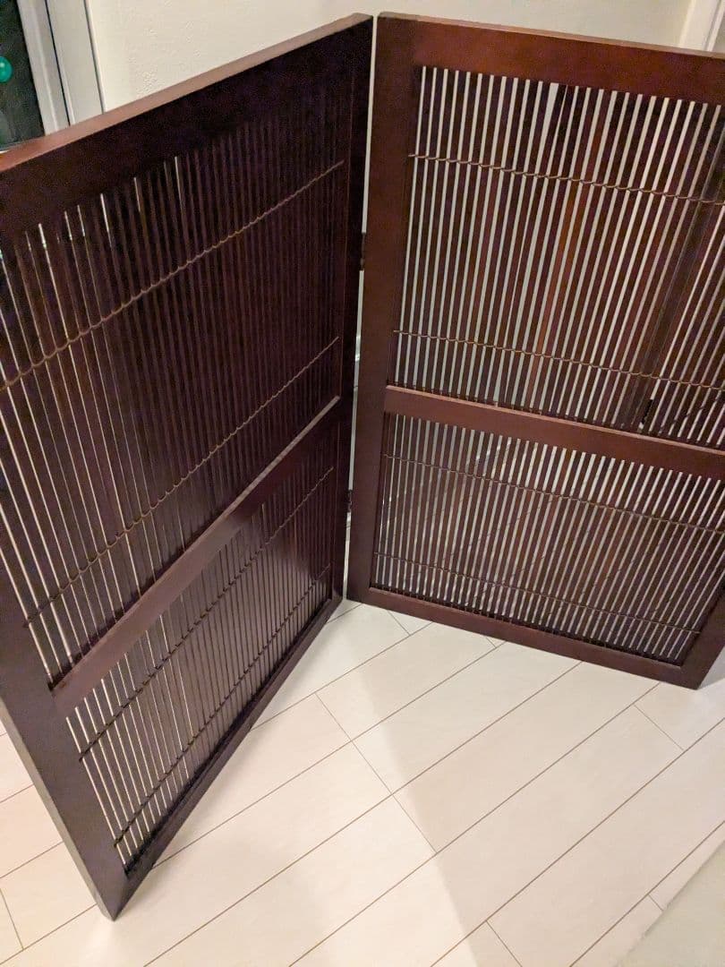 衝立　パーテーション　和風