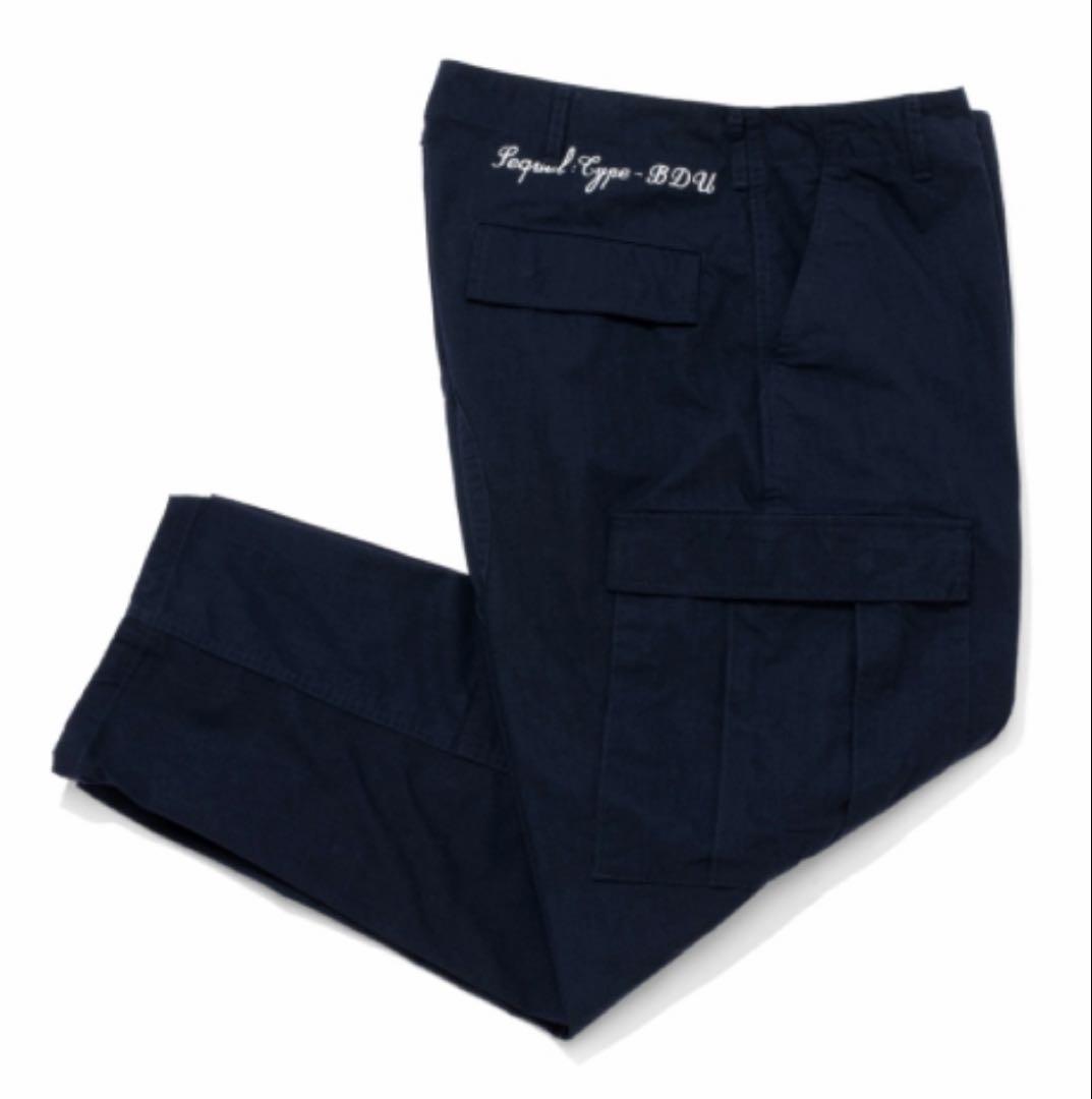 24AW SEQUEL BDU PANTS(TYPE-BDU)紺XL新品