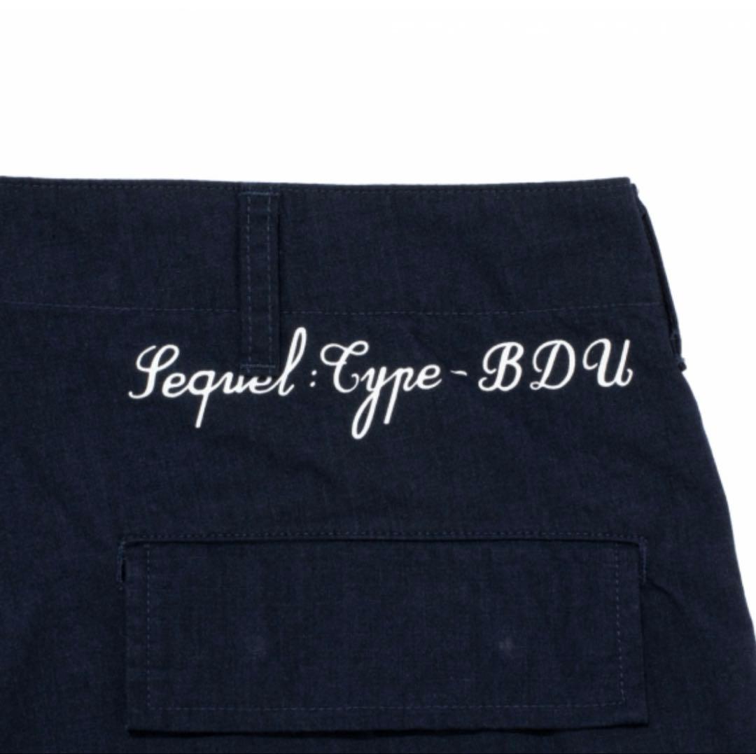 24AW SEQUEL BDU PANTS(TYPE-BDU)紺XL新品
