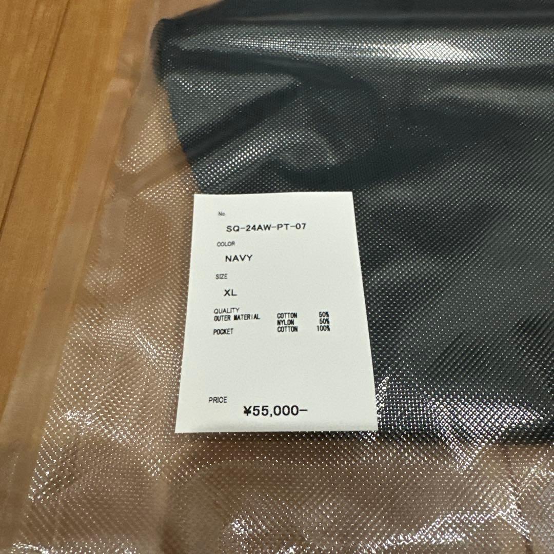 24AW SEQUEL BDU PANTS(TYPE-BDU)紺XL新品