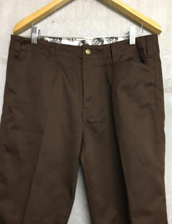サブカルチャー 美品 フリスコ チノ パンツ チノパン 茶系 サイズ1