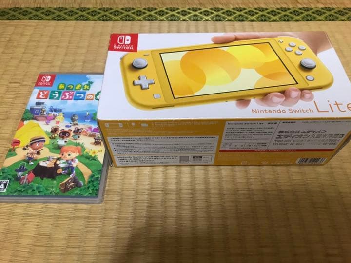 Nintendo Switch Light＆どうぶつの森セット