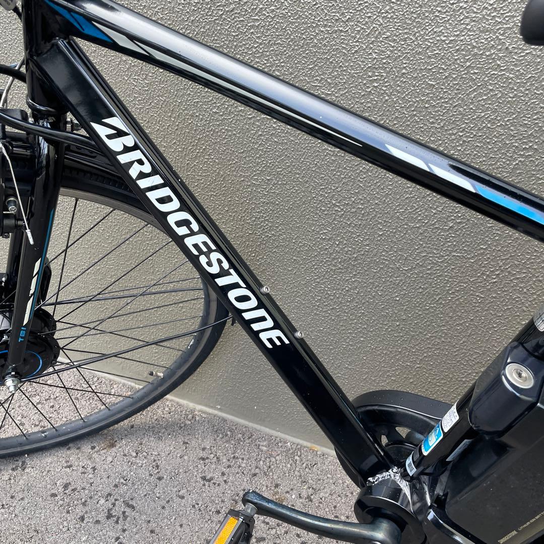 BRIDGESTONE 電動アシスト自転車 スポーツタイプ 黒 B400