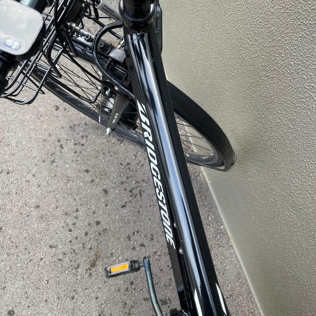 BRIDGESTONE 電動アシスト自転車 スポーツタイプ 黒 B400