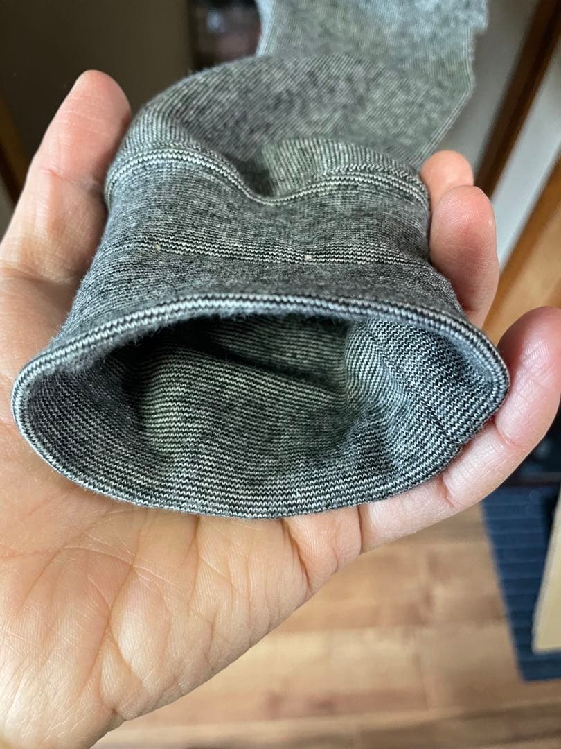 トップス C.E(CAV EMPT)STRIPE RIB LONG SLEEVE POLO