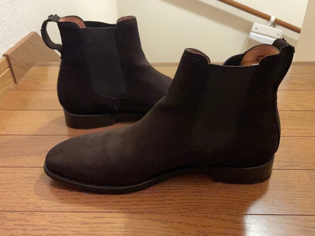 【スペイン製】Berwick スエード サイドゴアブーツ