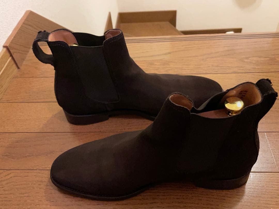 【スペイン製】Berwick スエード サイドゴアブーツ