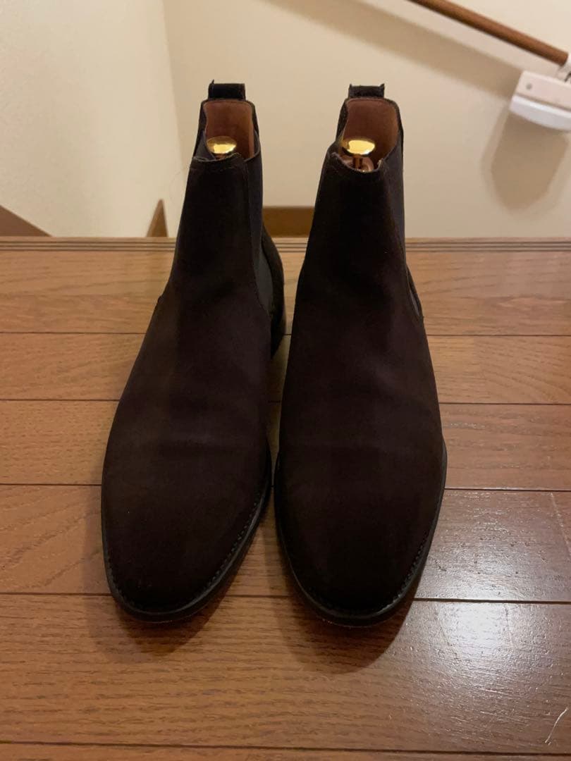 【スペイン製】Berwick スエード サイドゴアブーツ