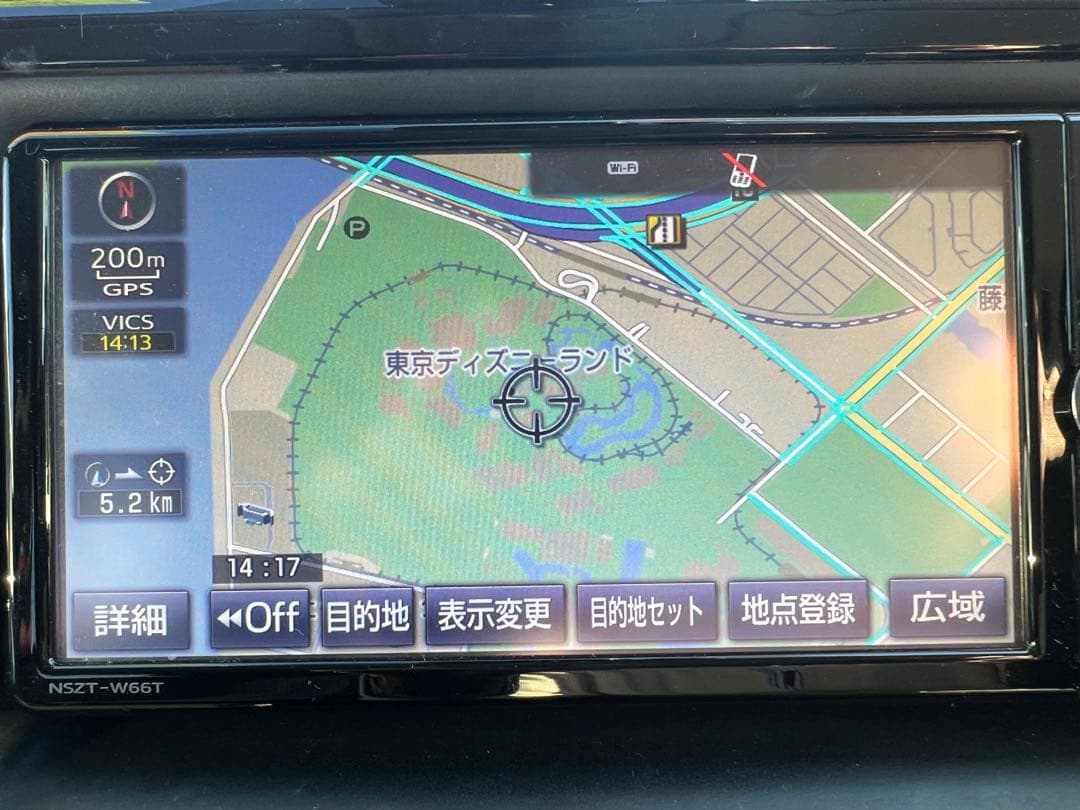 TOYOTA トヨタ　純正ナビ　SDナビ　NSZT-W66T 66ナビ　フルセグ