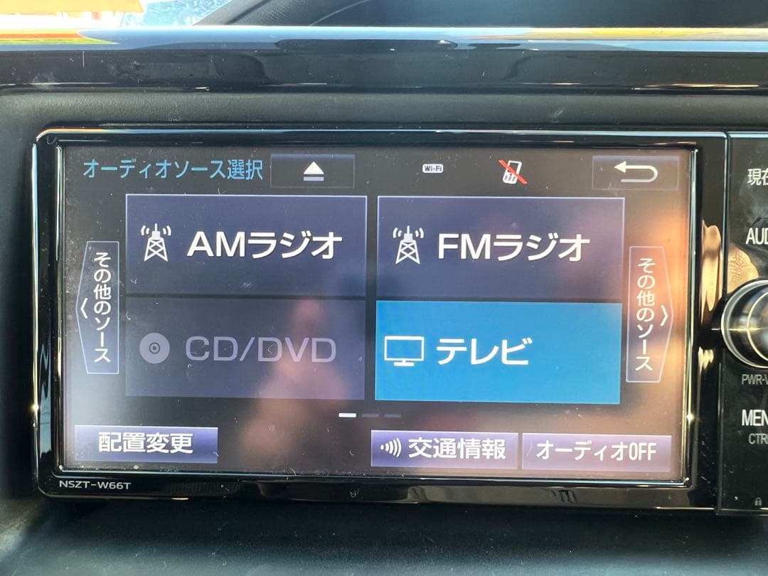 TOYOTA トヨタ　純正ナビ　SDナビ　NSZT-W66T 66ナビ　フルセグ