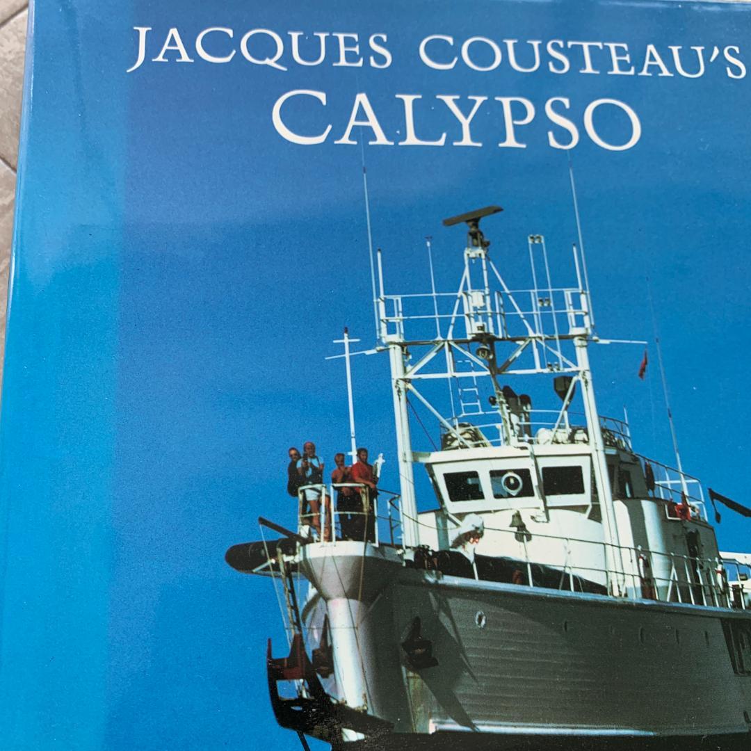 Jacques Cousteau's Calypsoのハードカバー：希少本