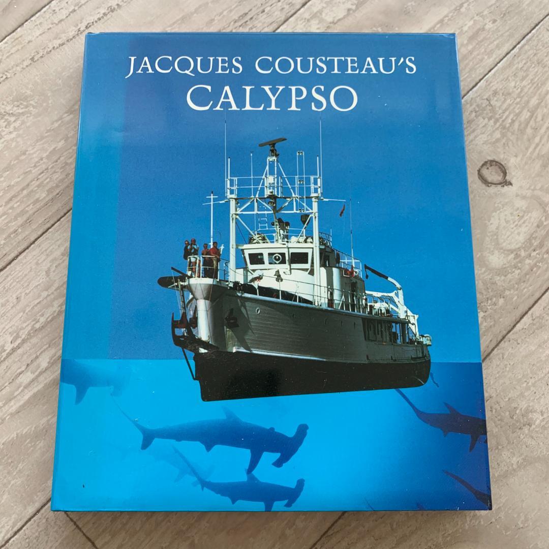Jacques Cousteau's Calypsoのハードカバー：希少本