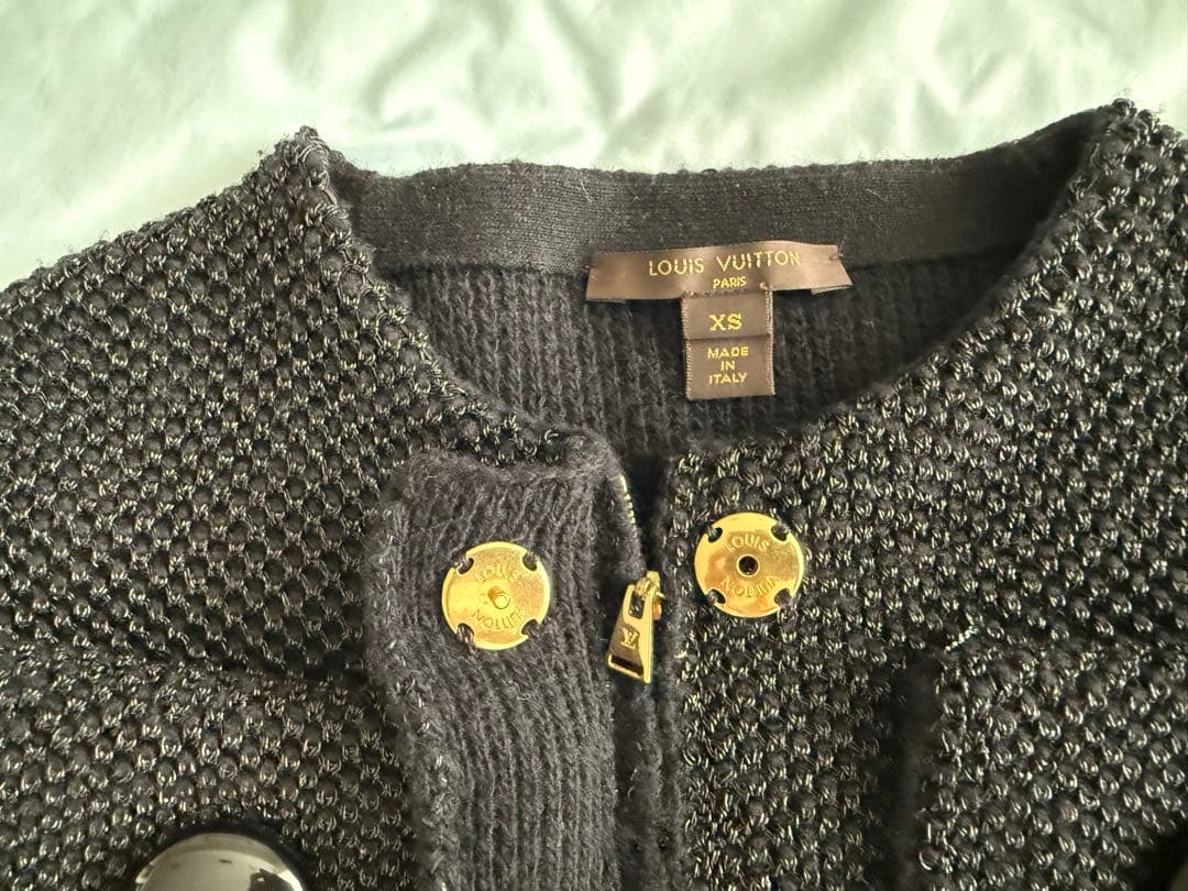 Louis Vuitton ニットジャケット 黒