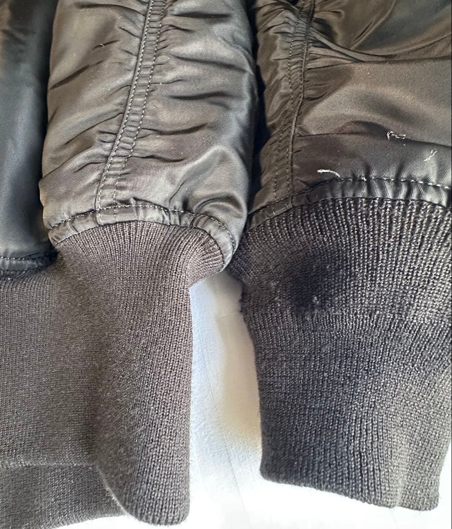 ALPHA MA-1 ブラック M