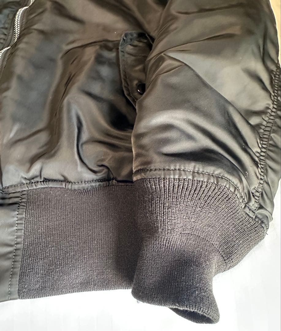 ALPHA MA-1 ブラック M